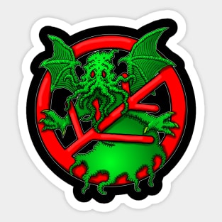 Cthulhu Buster Sticker